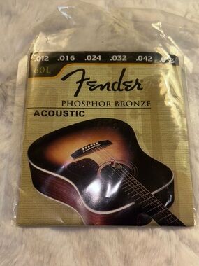 50%offw❤️ Fender Acoustic Guitar Strings Phosphor Bronze 012 016 .032 .042 053